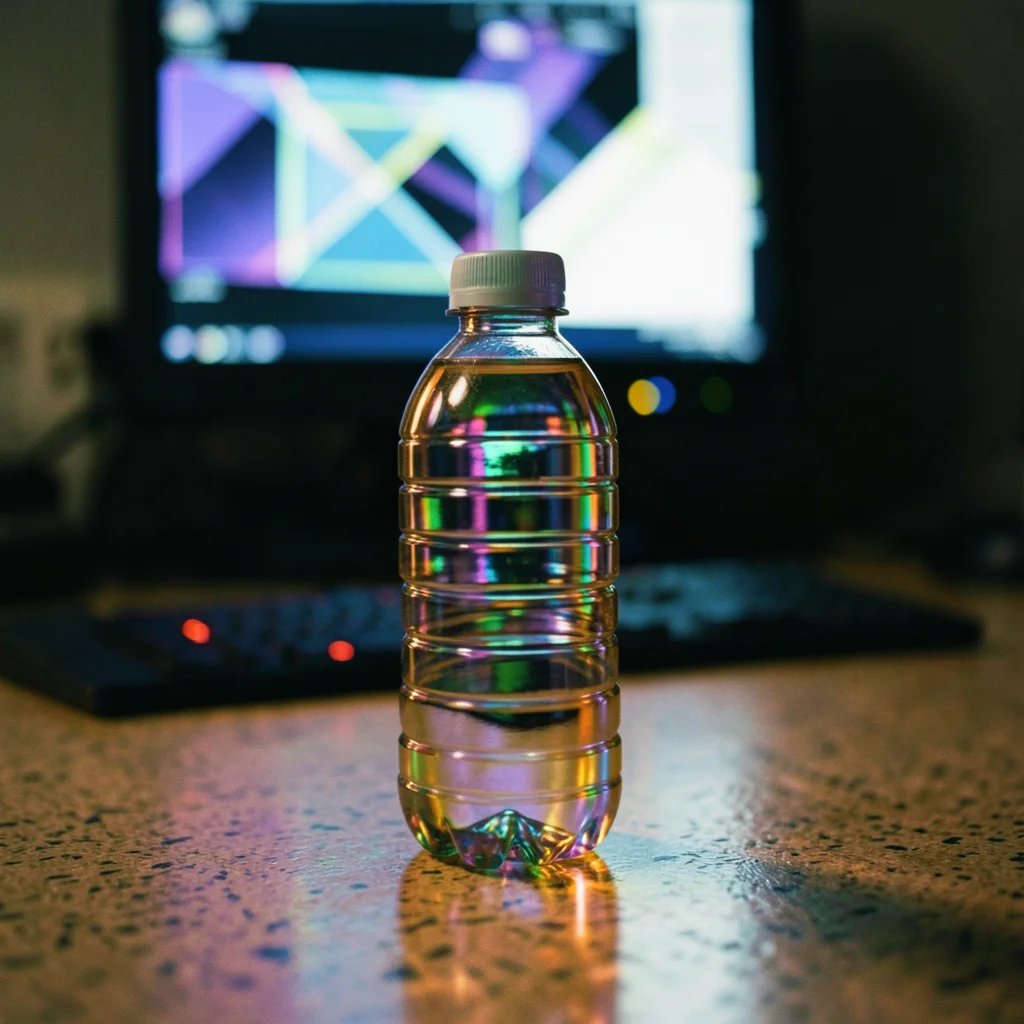 Chrome Echo — AI generated image