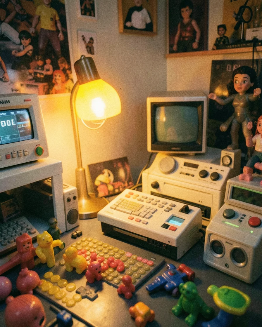 Chunky Plastic Dreams — AI generated image